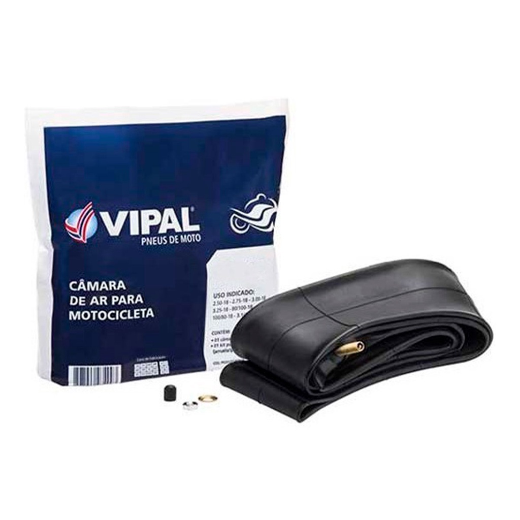 Câmara de Ar Vipal VB-18 Para Moto Xre 300 Tornado Lander - Brandy