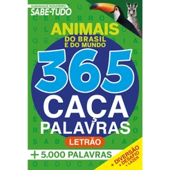 Almanaque Passatempos SabeTudo 365 Caça-Palavras | Animais do Mundo