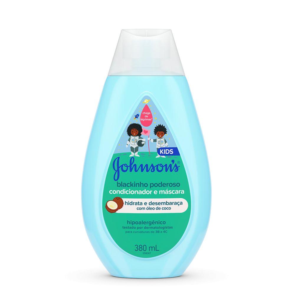 Condicionador Infantil Johnson's Baby Blackinho Poderoso 380ml - Beauty