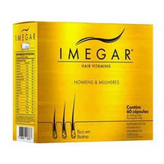 Imegar Hair Vitamins Com 60Caps - Prowin