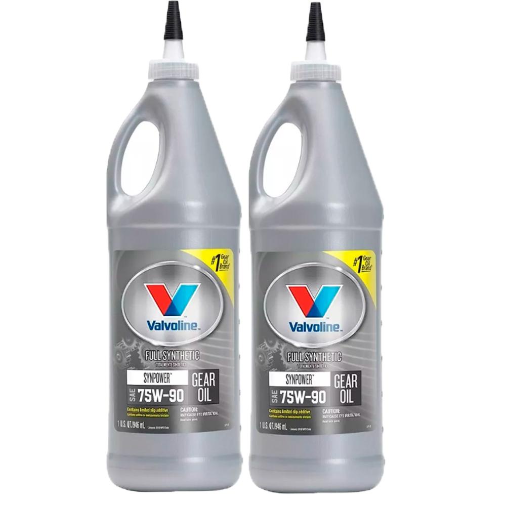 2 Óleos Valvoline 75w90 Synpower Cambio Diferencial Eixo
