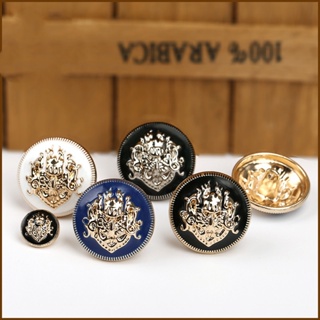 Botões de Costura à Mão de 10 peças de Metal Vintage Redondo Estilo Britânico Blazer Shirt Cuffs em Oferta na Shopee