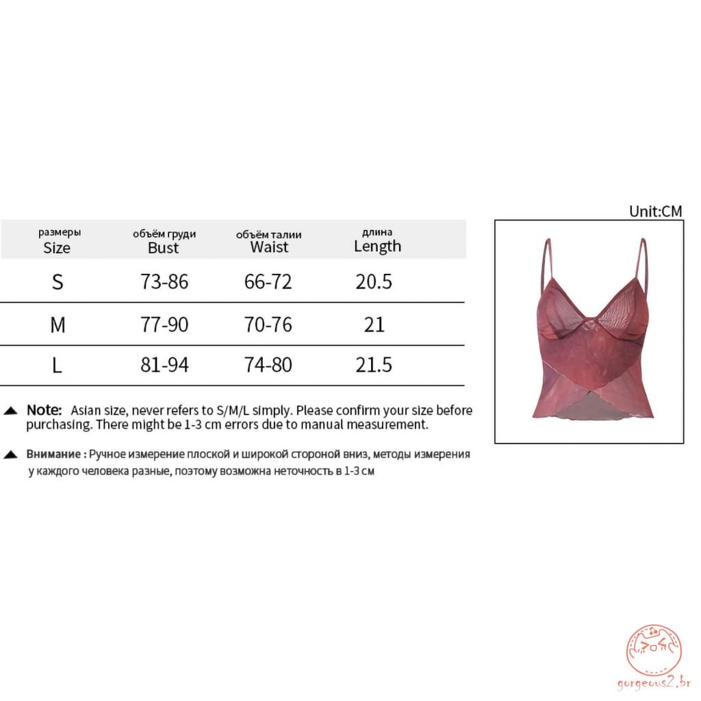Detalhes do Lindas Alças De Esparguete Feminino Com Em V Pescoço Sem Mangas