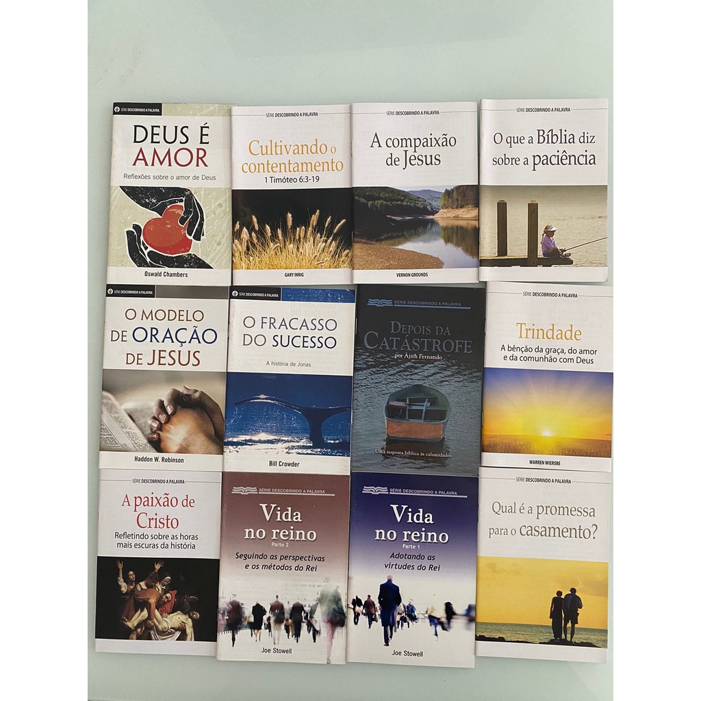 KIT Com 5 Livretos Cristãos com Diversos temas | Sortidos em Oferta na Shopee