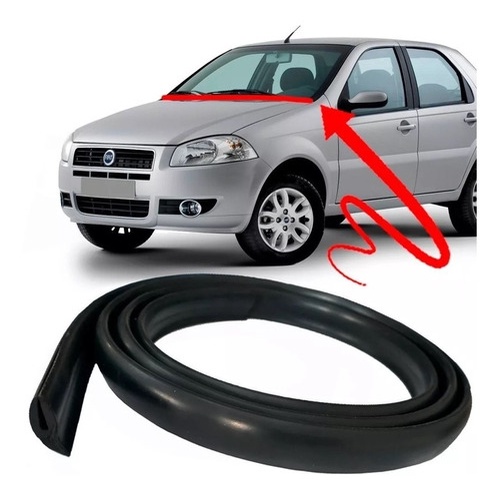 Borracha Friso Acabamento Churrasqueira Palio Siena E Strada