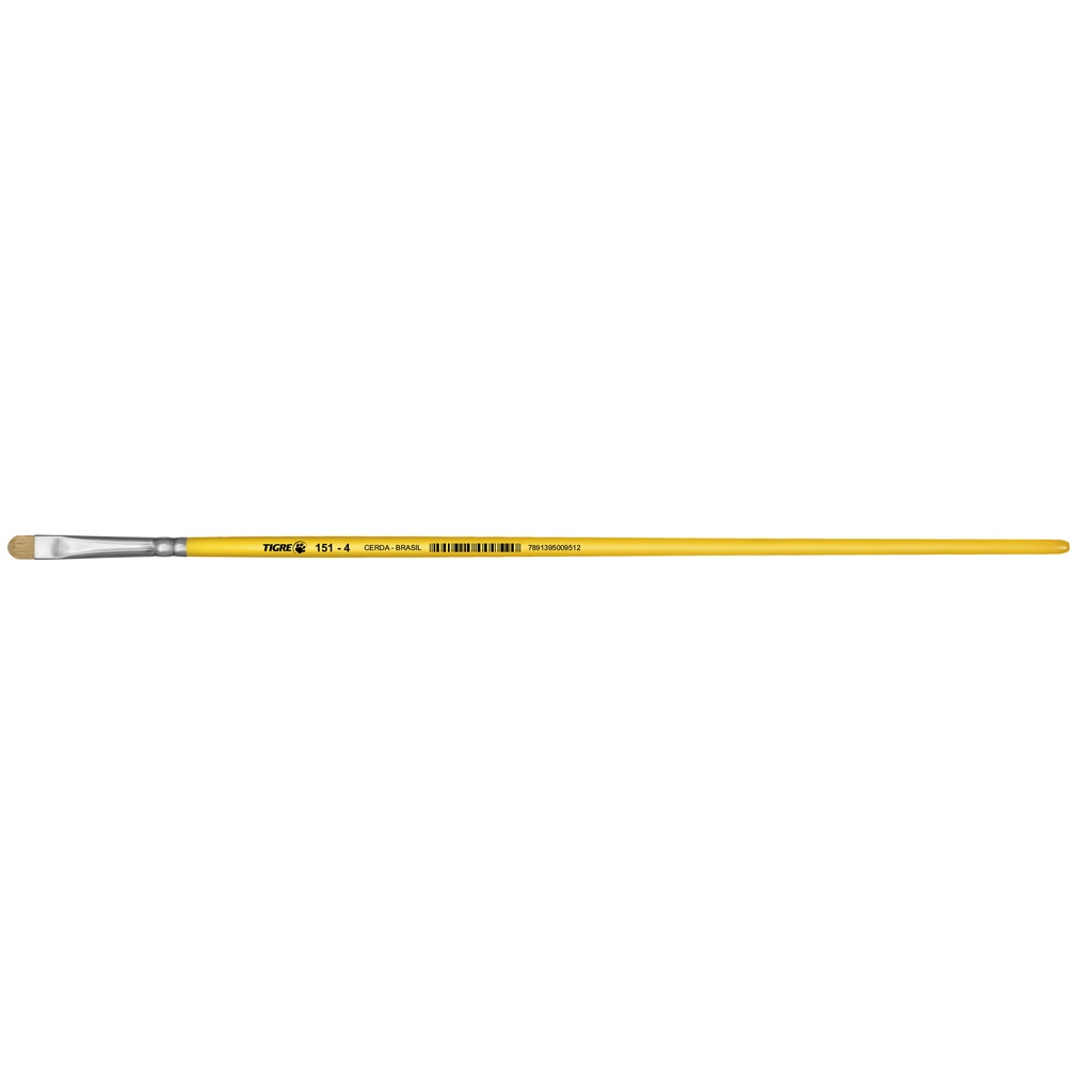 Pincel Tigre 151 Língua de Gato Lixadinho para pintura de tecido ! NÂO É KIT — imagem 2 de 2