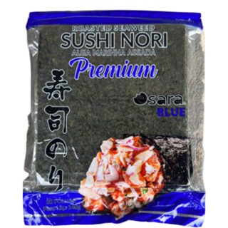 ALGA MARINHA NORI OSARA BLUE 50 FOLHAS 140G