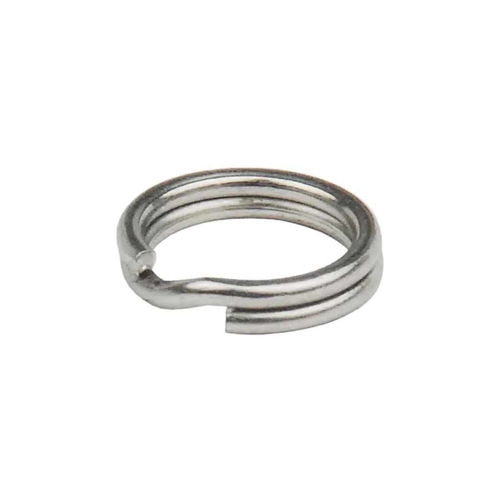 Argola para Pesca Vertical Shout Heavy Split Ring 411-Hs 7 Resistência 116lb