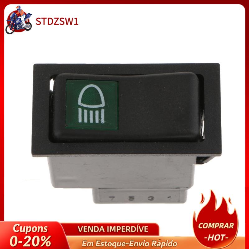 [stdzsw1] Interruptor Oscilante Do Farol Trem De Engenharia De Caminhão De Carro De 3 Pinos No Botão em Oferta na Shopee