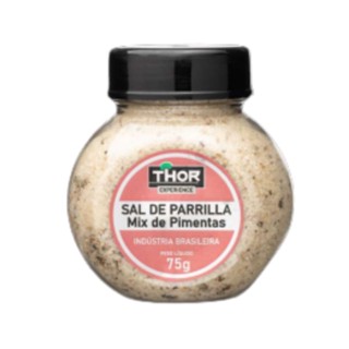 Sal de Parrilla Mix de Pimentas 75G Experience Thor