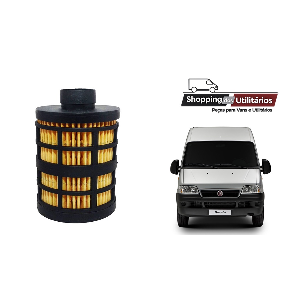 Detalhes do Kit Filtros Ar Óleo e Combustível Ducato / Boxer / Jumper 2.8 - 2006/...