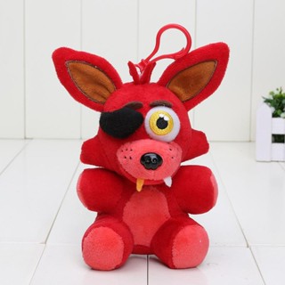 24-A Entrega 15cm Sexta à Noite No Freddy FNAF Brinquedos Recheados Foxy Chica Bonnie Mangle Pesadelo Recheado Fox Rabbit Bear Dolls H1MJ UPMH