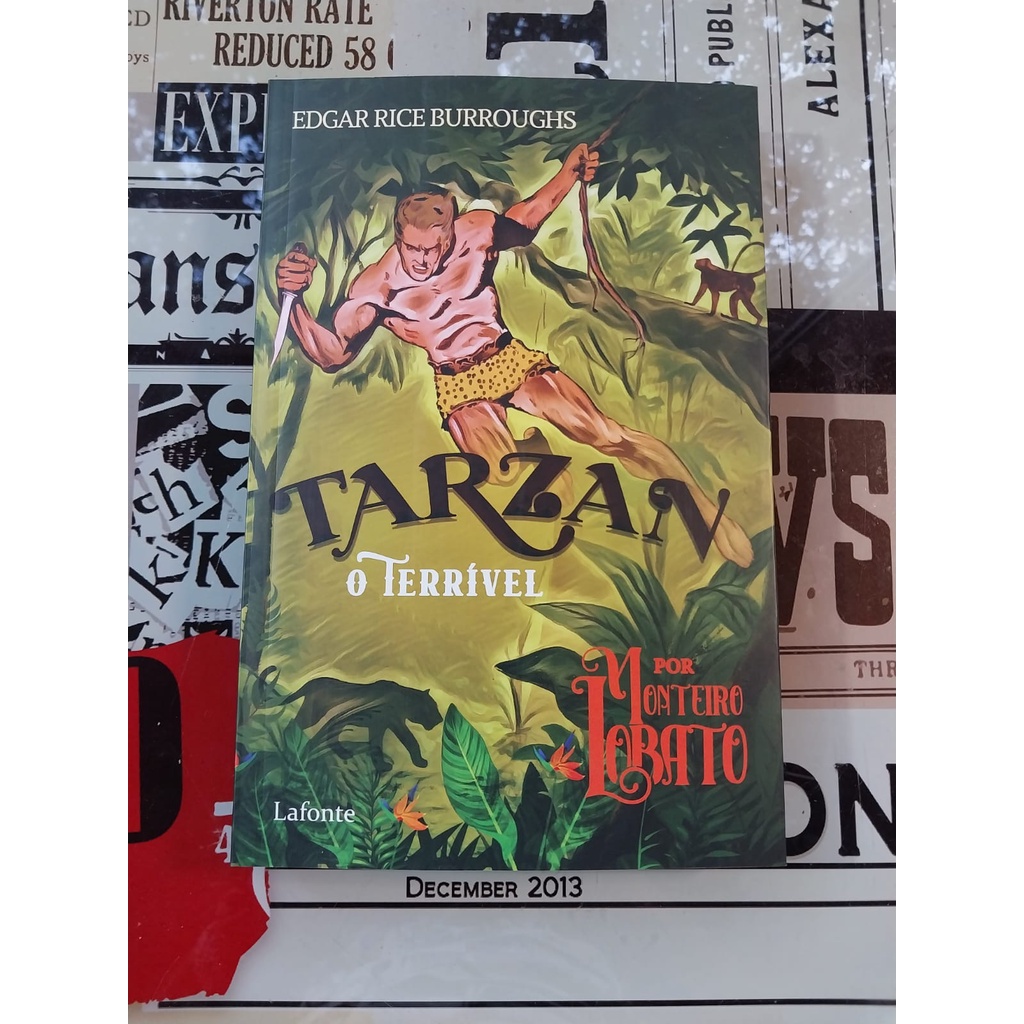 Tarzan, O Terrível - Edgar Rice Burroughs (Editora Lafonte)