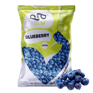 Blueberry iInteiro Desidratado 500g - P&P em Oferta na Shopee