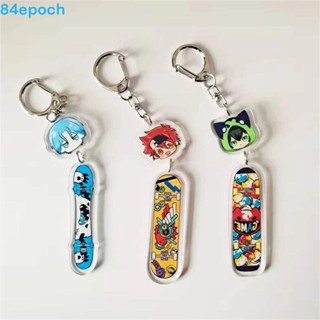 EPOCH SK8 Especial Keychain Dupla Face Anime SK8 Chaveiro Cosplay Fãs Coleção Adereços Saco Pingente Titular Chave Dos Desenhos Animados De Jóias Coleçãos Prop