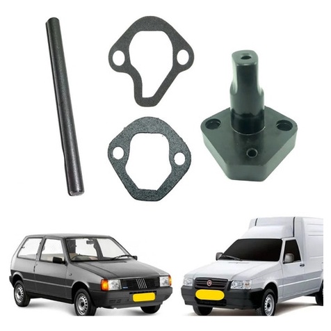 Baquelite + Pino + Juntas Bomba Combustivel Uno Mille