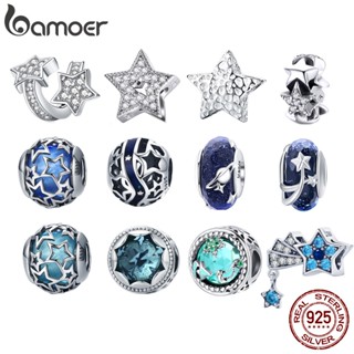 Bamoer 925 Sterling Silver Fantasy Star Coleção De Contas De Prata Para Mulher Presente