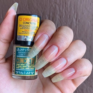 Base Endurecedora Top Beauty Concreto | Unhas Fortes, Resistentes e Saudáveis em Oferta na Shopee