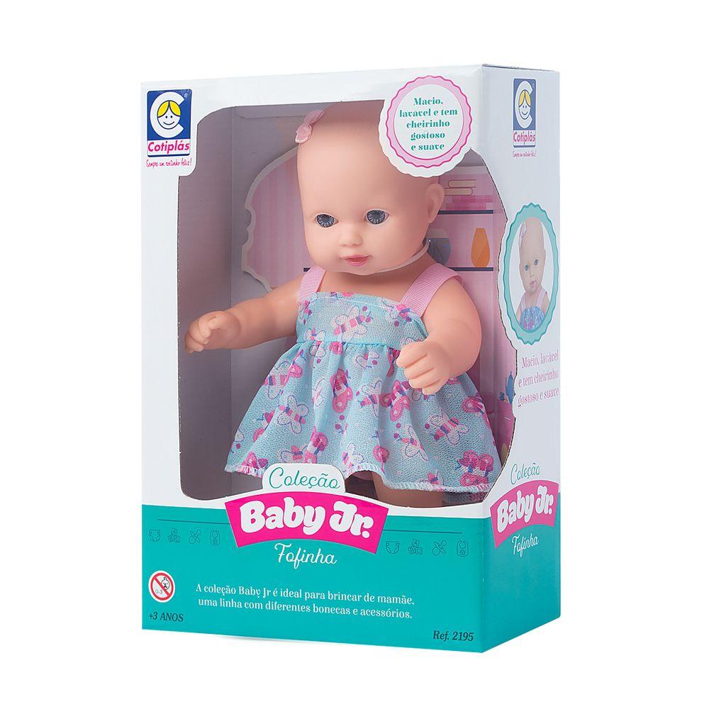 Boneca Baby Junior Fofinha - Cotiplás - Mom & Baby