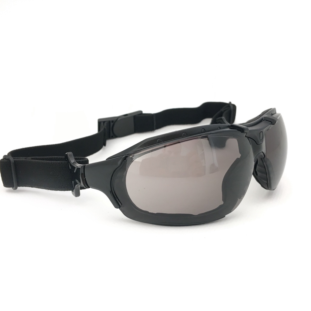 Óculos SOL Proteção ESPORTIVO STEELFLEX ROMA FUME Esportivo AIRSOFT Teste Balístico Paintball Resistente A Impacto Cicli