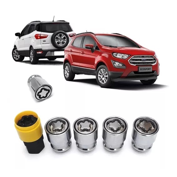 Trava Parafuso Porca Antifurto De Rodas Ford Ranger / Ka / Ecosport 2013 em diante em Oferta na Shopee