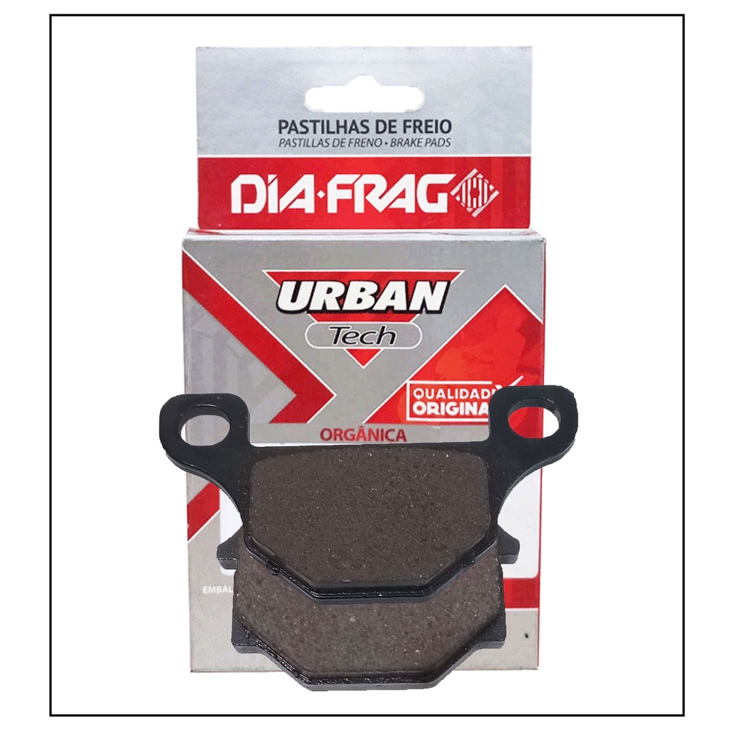 Pastilha de Freio Dianteira P/ Suzuki Intruder 125 Diafrag Urban Tech em Oferta na Shopee