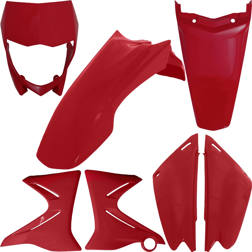 KIT DE CARENAGEM COMPLETA XTZ 125 2009 A 2016