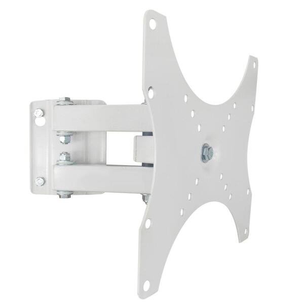 Suporte Para Tv ou Monitor Bi Articulado 15 a 43 pol Branco