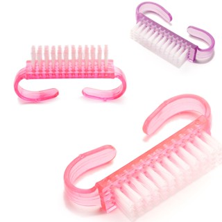 1pcs Escova De Limpeza De Unhas Remover Pó Manicure Ferramentas De Pedicure Arte Para Acessórios De Cuidados Com As