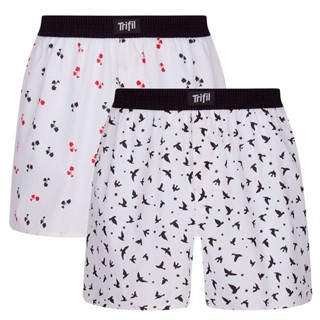 Kit 2 Cuecas Samba-Canção Algodão Estampada Trifil Ref H06000