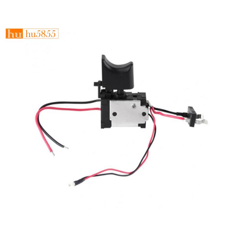 Interruptor De Broca Elétrica DC7.2-24V , Sem Fio , Botão De Controle De Velocidade , Luz De Gatilho , Peças De Ferramen em Oferta na Shopee