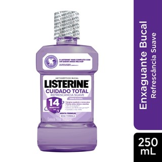 Antisséptico Bucal Listerine Cuidado Total Zero 250ml