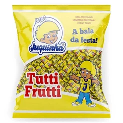 Bala Mastigável Juquinha Tutti Frutti 500g - Florestal