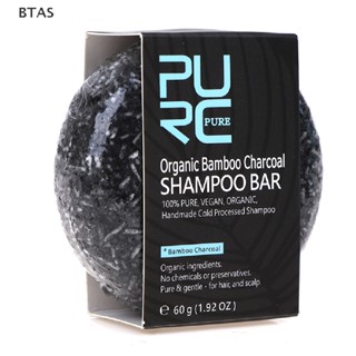 BT Dye Tratamento Para Sabão De Cabelo Limpa Carvão Desintoxicante Preto Shampoo
