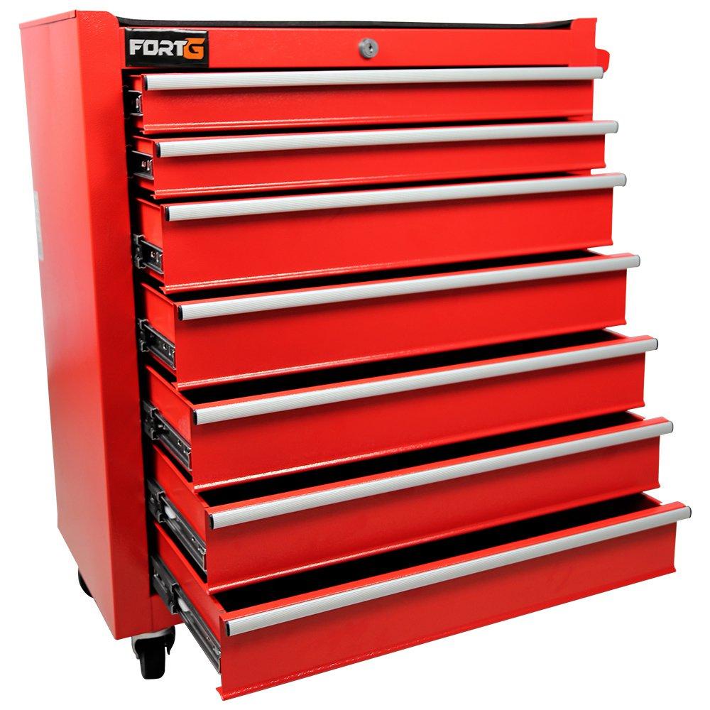Carrinho Vermelho para Ferramentas com 7 Gavetas em Oferta na Shopee