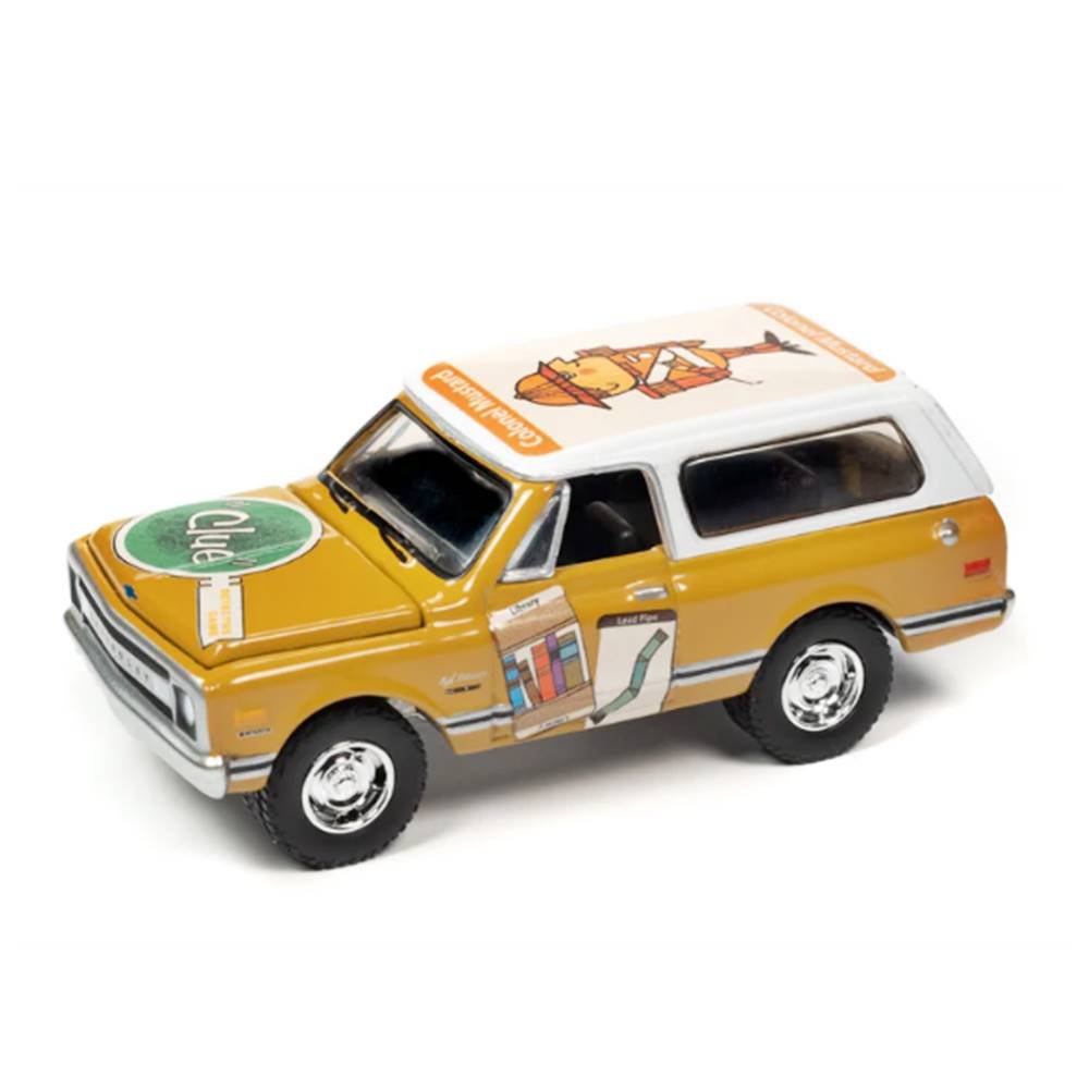 Miniatura Carro Chevrolet Blazer (1970) - Clue - Pop Culture - Release 2 - 1:64 - Johnny Lightning