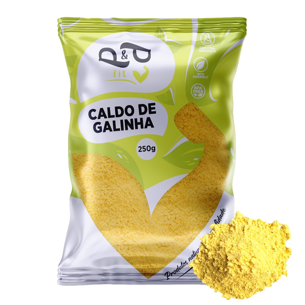 Caldo de Galinha - 250g - P&P em Oferta na Shopee