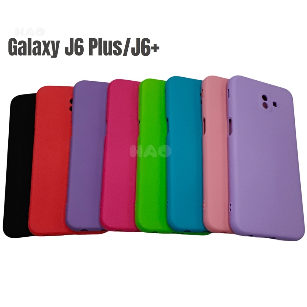Capa Capinha Silicone Aveludada Case Para Samsung Galaxy J6 Plus / J6+ / J610