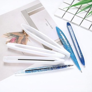 Molde de Silicone CANETA de Resina Transparente Artesanato DIY em Oferta na Shopee