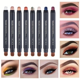 Sombra De 12 Cores : Neutra E Metálica Para Maquiagem De Olhos Fumê , Luminosa Brilhante-Cremosa À Prova D