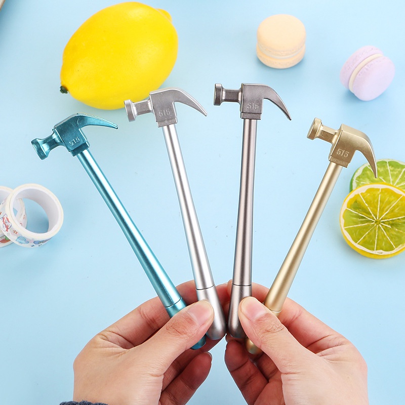 Caneta Hammer Gel Suprimentos Para Estudantes Papelaria Criativa em Oferta na Shopee