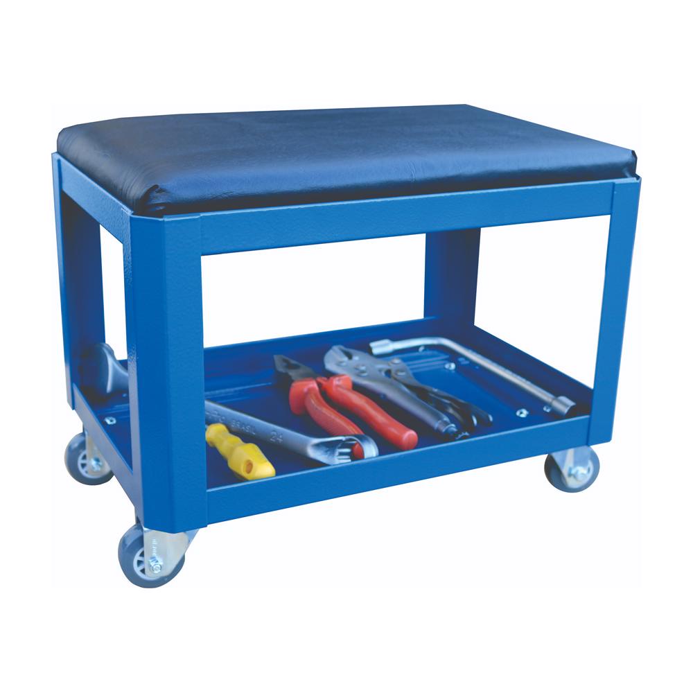 Banco Móvel Para Mecânico Sem Gaveta 40x30x29cm Azul - FERCAR em Oferta na Shopee