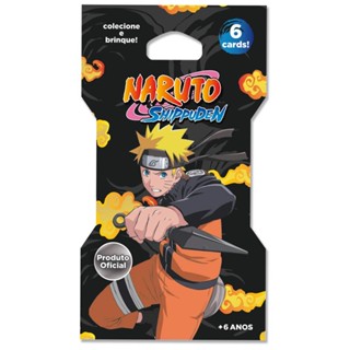 Cards Colecionáveis Naruto Shippuden Envelope com 6un - Elka