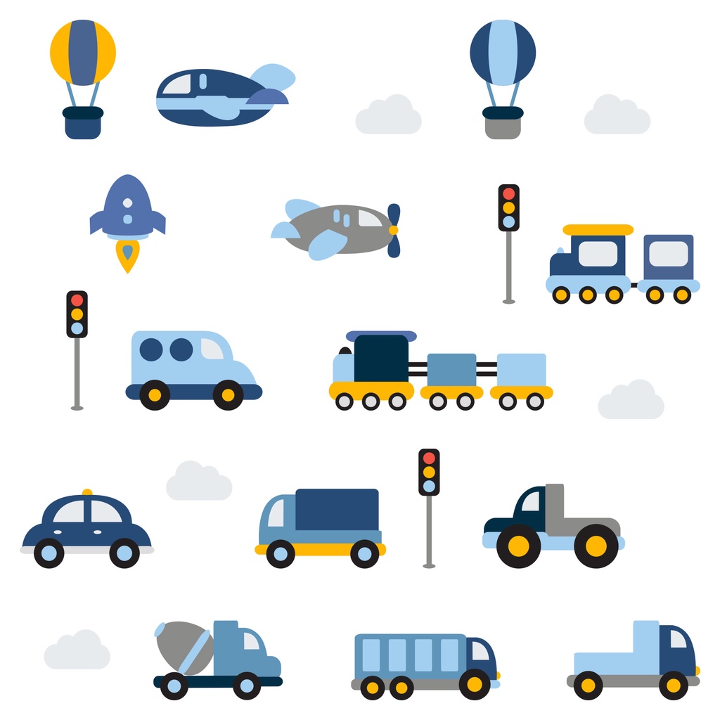 Adesivo de Parede Carrinhos para Quarto de Menino Infantil Decorativo em Oferta na Shopee