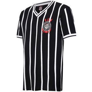 Camisa Corinthians Retrô 1979 Listrada Masculina