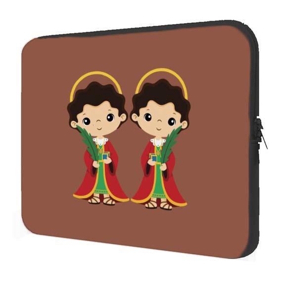 Capa Case Notebook 15.6 Personalizado São Cosme e São Damião