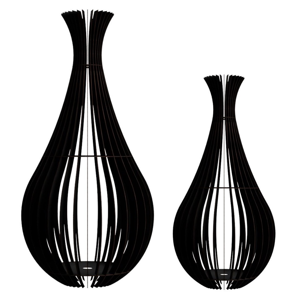 Abajur Grande De Chão Gotas De Orvalho MDF Luminária Sala De Estar Sala Escritório em Oferta na Shopee