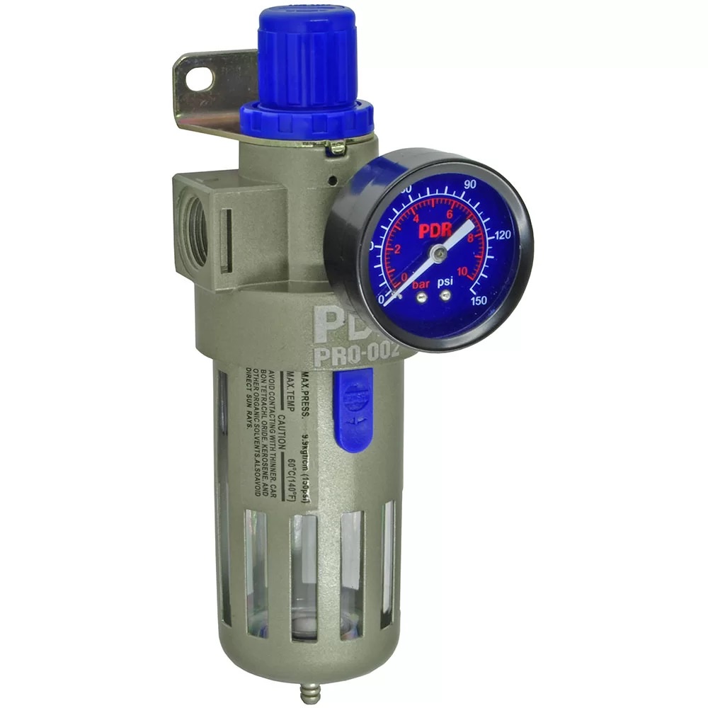 Filtro Regulador Ar 1/2 Ferramenta Pintura Pneumtatica Pdr em Oferta na Shopee