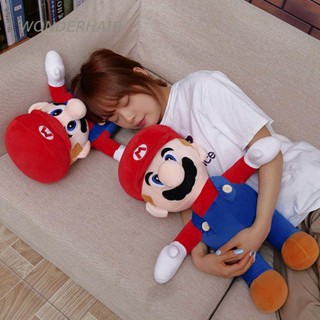 30cm Big Super Mario Bros Brinquedos De Pelúcia Bonecas Luigi Jogos Anime Plush De Decoração Para Crianças Presentes De Aniversário Namorada