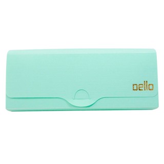 Estojo escolar plástico simples Linho Serena Verde pastel 8800.VP Dello